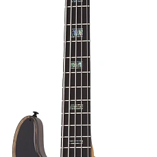 Бас-гитара Schecter MODEL-T 5 EXOTIC BLACK LIMBA Blue