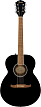Акустическая гитара Fender Fa-135 Concert Black - 1