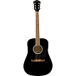 Акустическая гитара Fender Fa-125 Black - 1