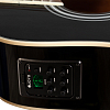 Акустическая гитара Rockdale Aurora D6 C Bk E Gloss, Черный - 10