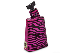 Latin Percussion LP204C-ZP Collect-A-Bell Black Beauty Purple Zebra ковбел стальной с рисунком 5