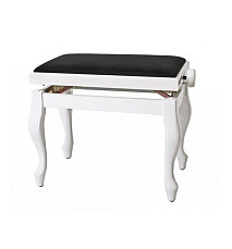 Банкетка для пианино Gewa Piano Bench Deluxe Classic White Highgloss