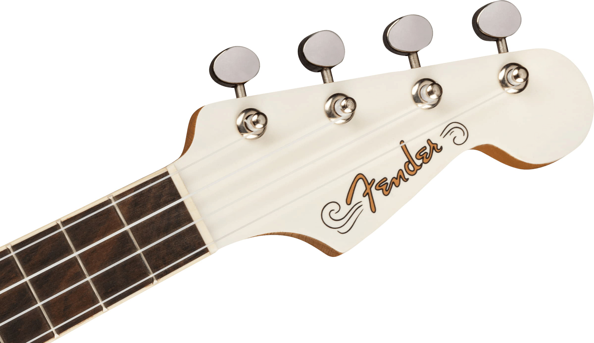 Укулеле Fender Fullerton Jazzmaster Uke Olympic White, Белый олимпийский - 11