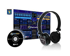 DJH555 USB DJ Headphones with Soundcard