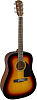Акустическая гитара Fender Cd-60 Sunburst - 3