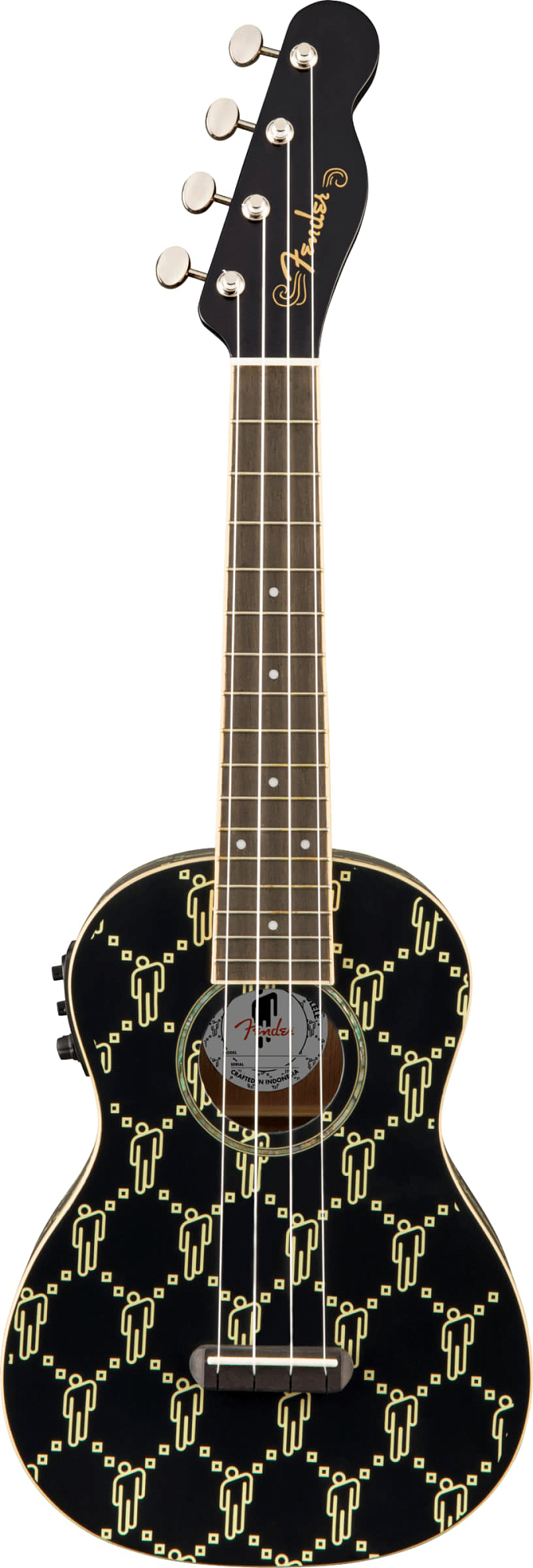Укулеле Fender BILLIE EILISH Ukulele Black WN - 9