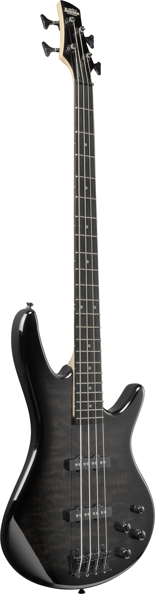 Бас-гитара Ibanez GSR280QA-TKS, Черный полированный - 13