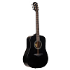 Акустическая гитара Rockdale Aurora D5 Bk Gloss, Черный - 2