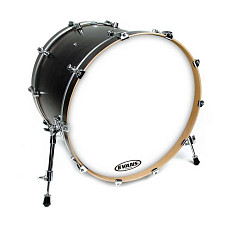 BD26RGCW EQ3 Resonant Coated White Пластик для бас-барабана 26, резонансный, Evans