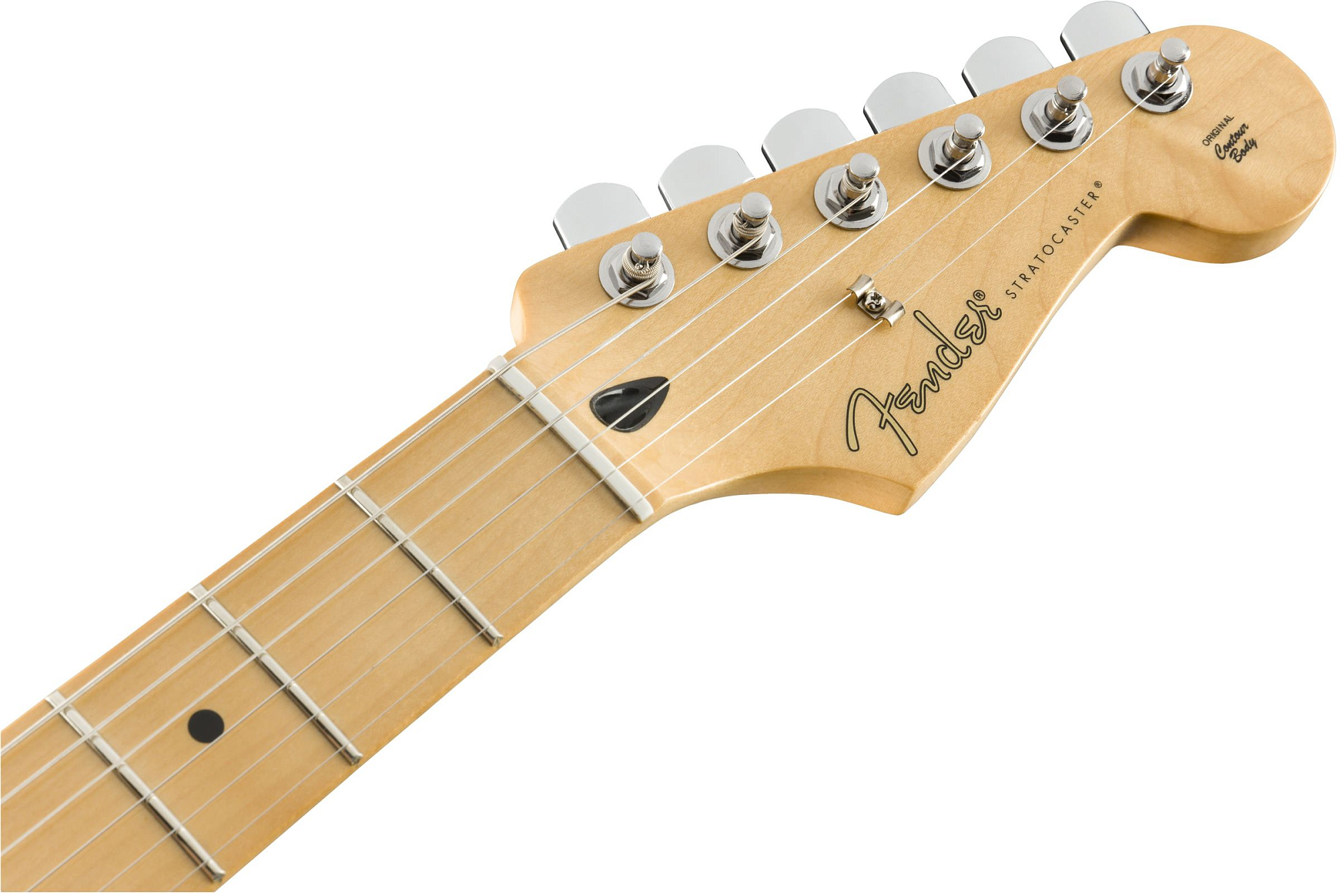 Электрогитара Fender PLAYER Stratocaster MN Polar White, Белый полярный - 12