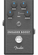 Педаль эффектов Fender Engager Boost Pedal, Черный