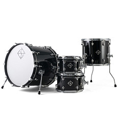 Барабанная установка Dixon PODCSTM422-01-PB Cornerstone Maple, черная, 2 коробки