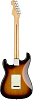 Электрогитара Fender PLAYER Stratocaster HSS MN 3-Tone Sunburst, Санберст трёхцветный - 2