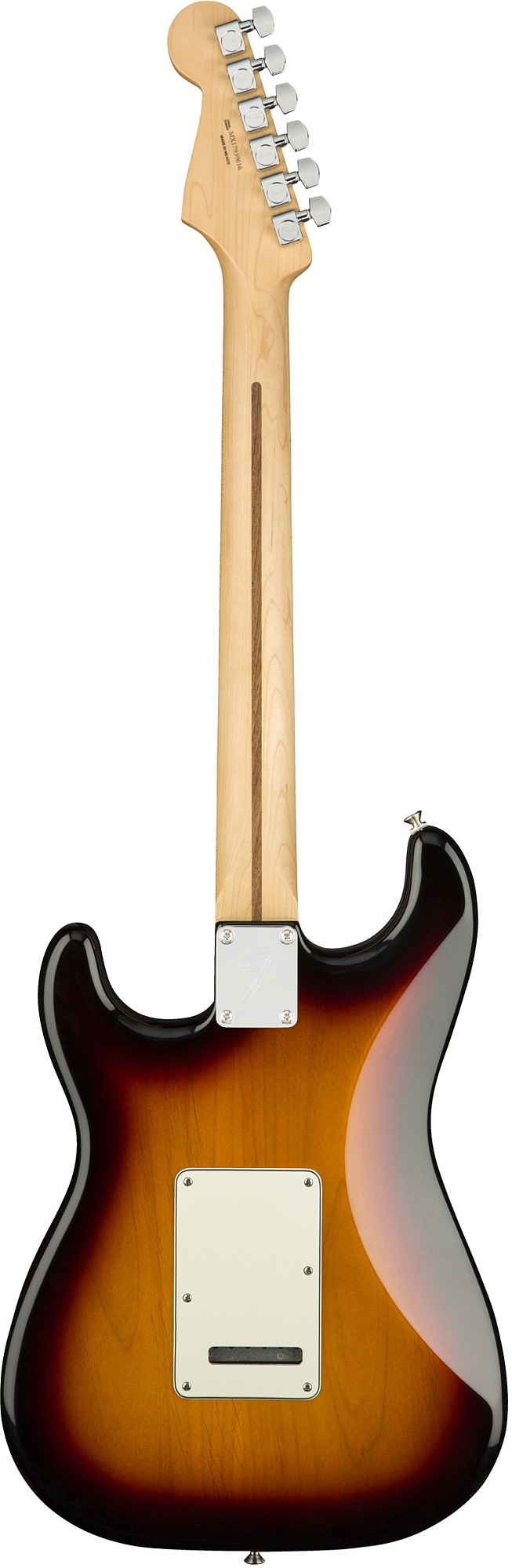 Электрогитара Fender PLAYER Stratocaster HSS MN 3-Tone Sunburst, Санберст трёхцветный - 9