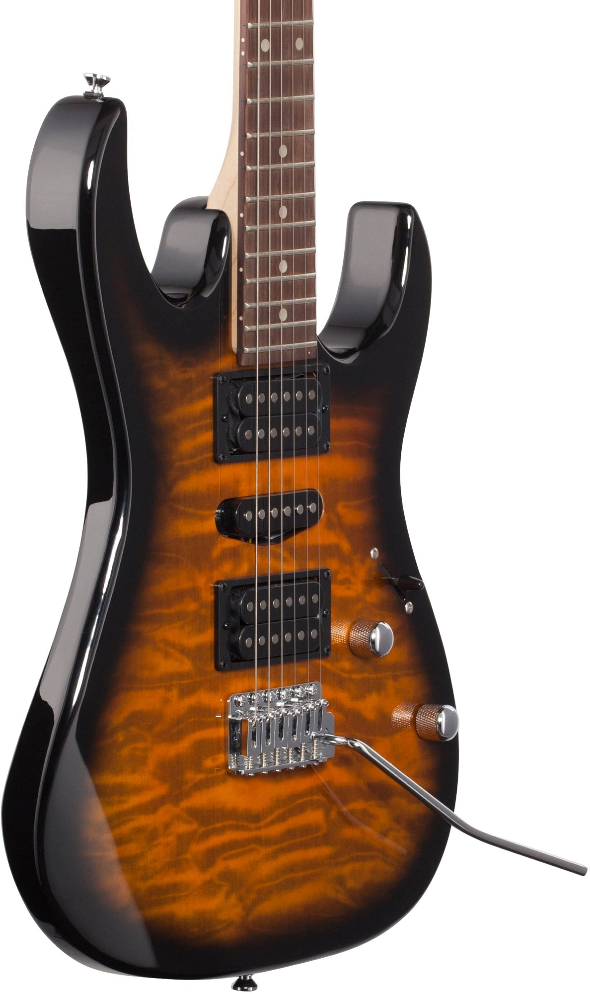 Электрогитара Ibanez GRX70QA-SB - 7
