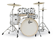 Барабанная установка Gretsch GE4E825W Energy, белая, 2 коробки - 1