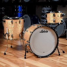 Комплект барабанов Ludwig LLC54023LXAO Legacy Mahogany Downbeat, желтые