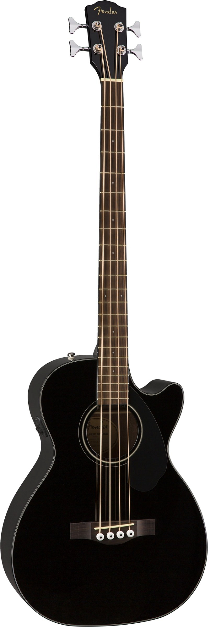 Бас-гитара Fender CB-60SCE Bass Black LR - 8