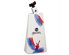 Latin Percussion LP205-SNW Santana Cowbell ковбел стальной белый 8