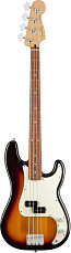 Бас-гитара Fender PLAYER Precision Bass PF 3-Tone Sunburst, Санберст трёхцветный