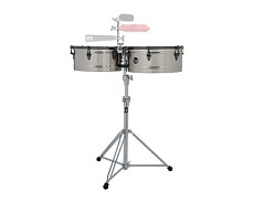 LATIN PERCUSSION TIMBALS E-CLASS STAINLESS STEEL LP1415-EC тимбалес