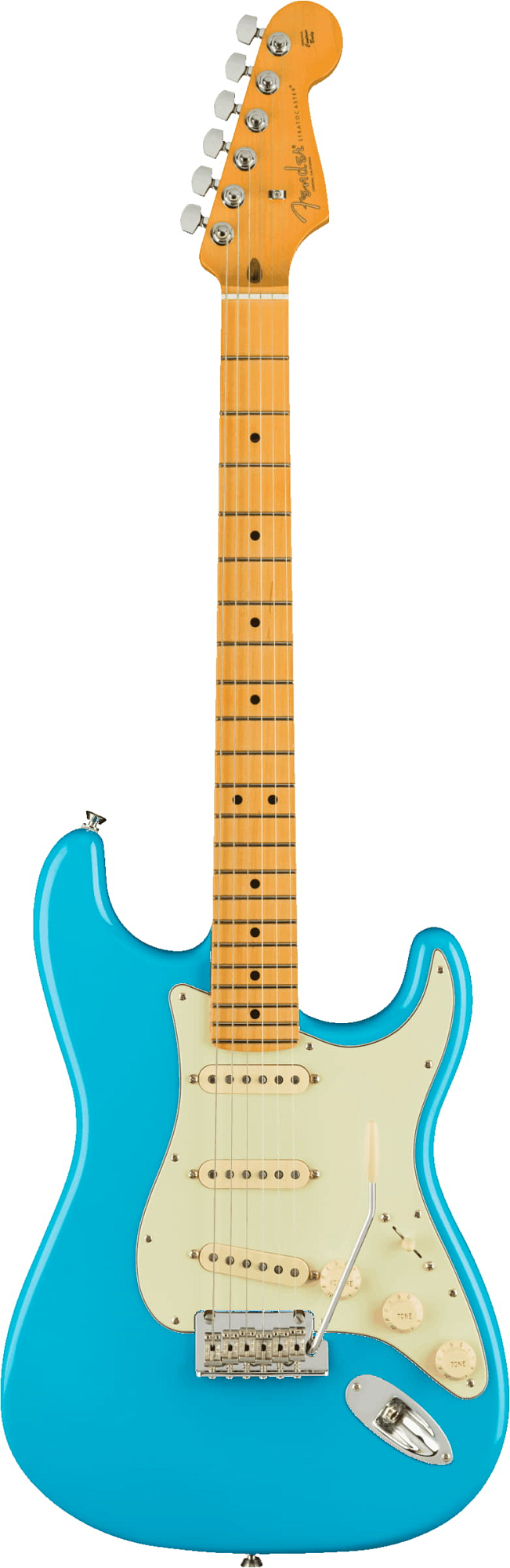 Электрогитара Fender American Professional II Stratocaster MN Miami Blue - 8