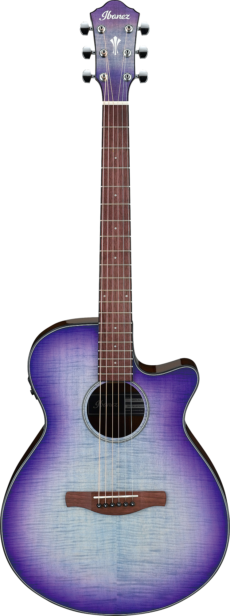 Акустическая гитара Ibanez AEG70-PIH - 6