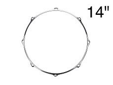 HA11-231408CR Обод малого и том барабана 14, верхний, сталь 2.3мм, LDrums