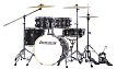 Барабанная установка Ludwig LC196-1 Accent Pro, черная, 2 коробки - 1