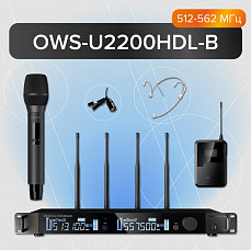 Двухканальная радиосистема Октава OWS-U2200HD01L01-B