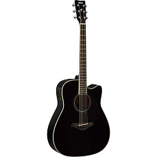 Электроакустическая гитара Yamaha FGX820C BLACK