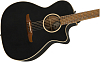 Акустическая гитара Fender Newporter Special Matte Black - 3