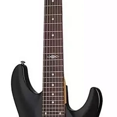 Электрогитара Schecter C-7 SGR Metallic Satin Black