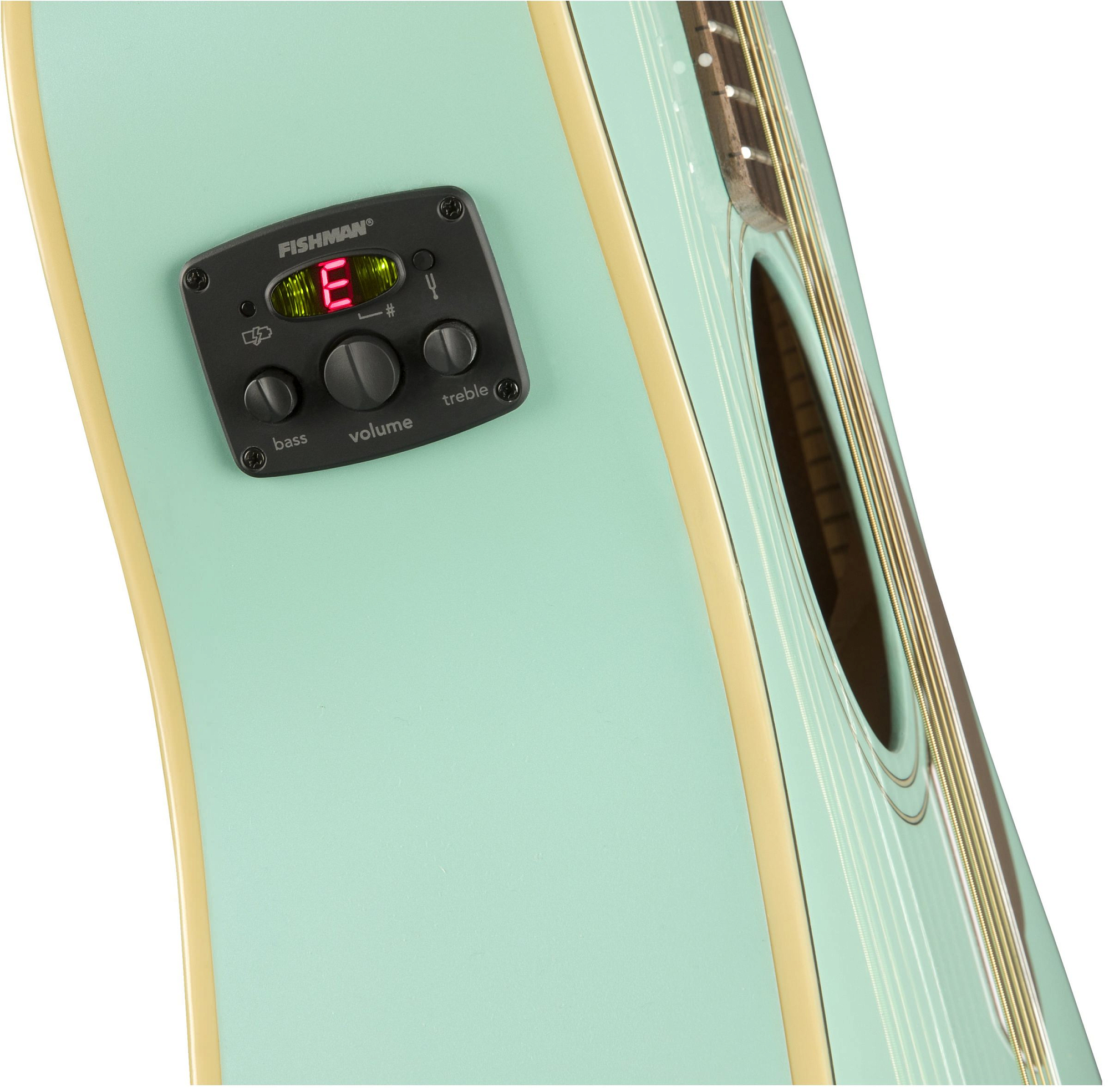 Акустическая гитара Fender Malibu Player Aqua Splash, Аква - 12