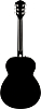 Акустическая гитара Fender Fa-135 Concert Black - 4