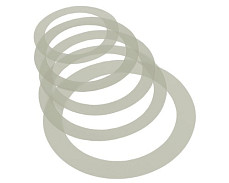 GEWA MUFFLING RINGS демпферные кольца (10, 12, 2х14)