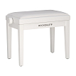Банкетки для клавишных инструментов Rockdale RHAPSODY 135 WHITE - 1