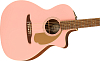 Акустическая гитара Fender Newporter Player Shell Pink, Розовый Shell - 3