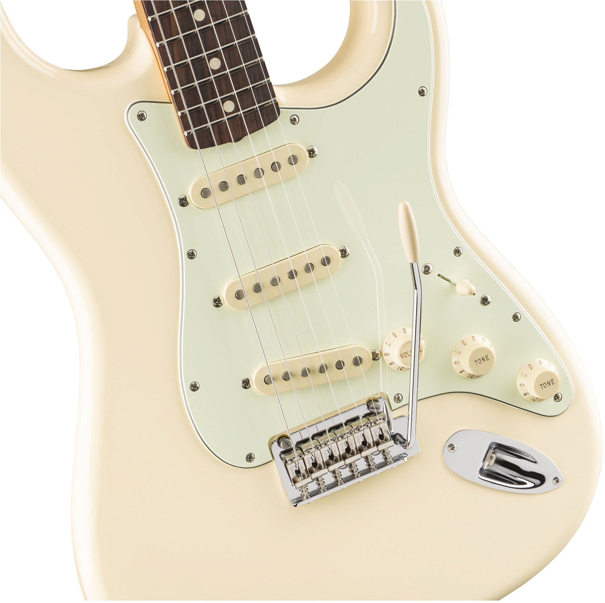 Электрогитара Fender VINTERA '60s Stratocaster Modified Olympic White, Белый олимпийский - 11