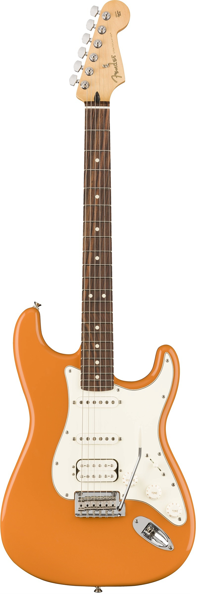 Электрогитара Fender PLAYER Stratocaster HSS PF Capri Orange, Оранжевый - 7
