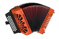 Баян диатонический Hohner Compadre GCF (orange)