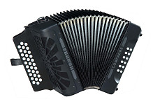 Баян диатонический Hohner Compadre GCF (black)