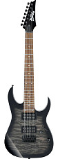Электрогитара Ibanez GRG7221QA-TKS, Черный полированный