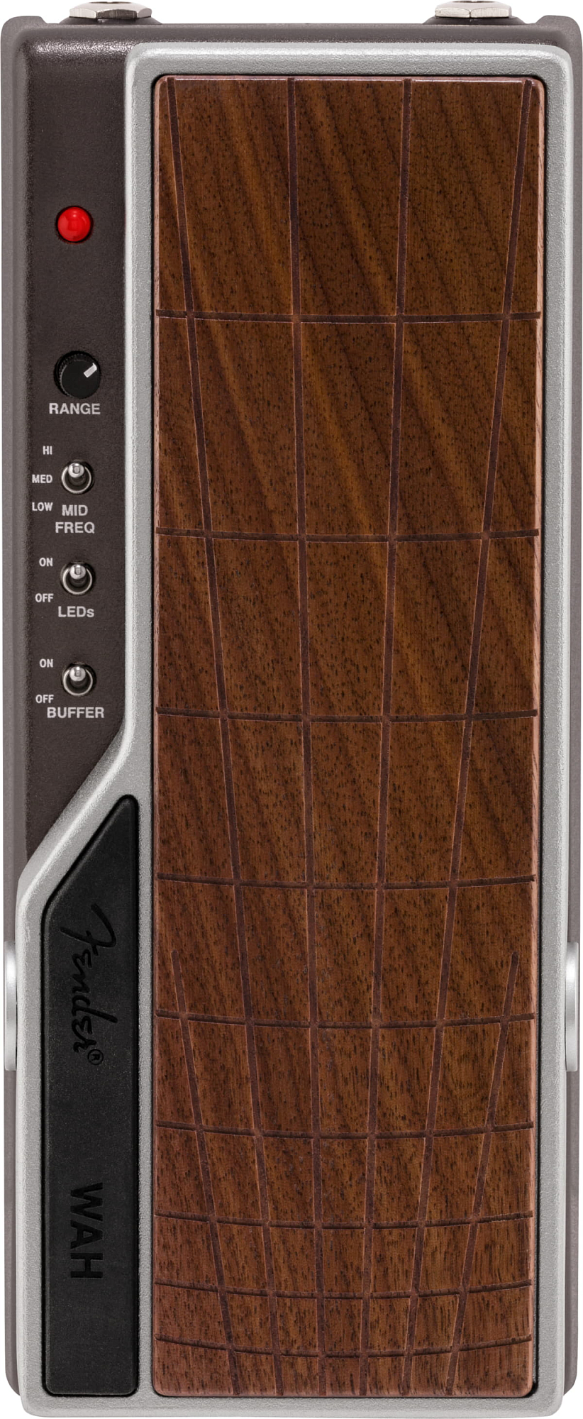 Педаль эффектов Fender Tread-Light Wah Pedal, Черный - 7