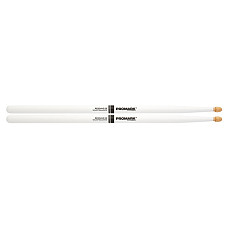RBH595AW-WHITE 5B Rebound Барабанные палочки, белые, смещенный баланс, орех гикори, ProMark