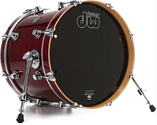 DRUM WORKSHOP BASS DRUM PERFORMANCE LACQUER 24x14 Cherry Stain бас барабан