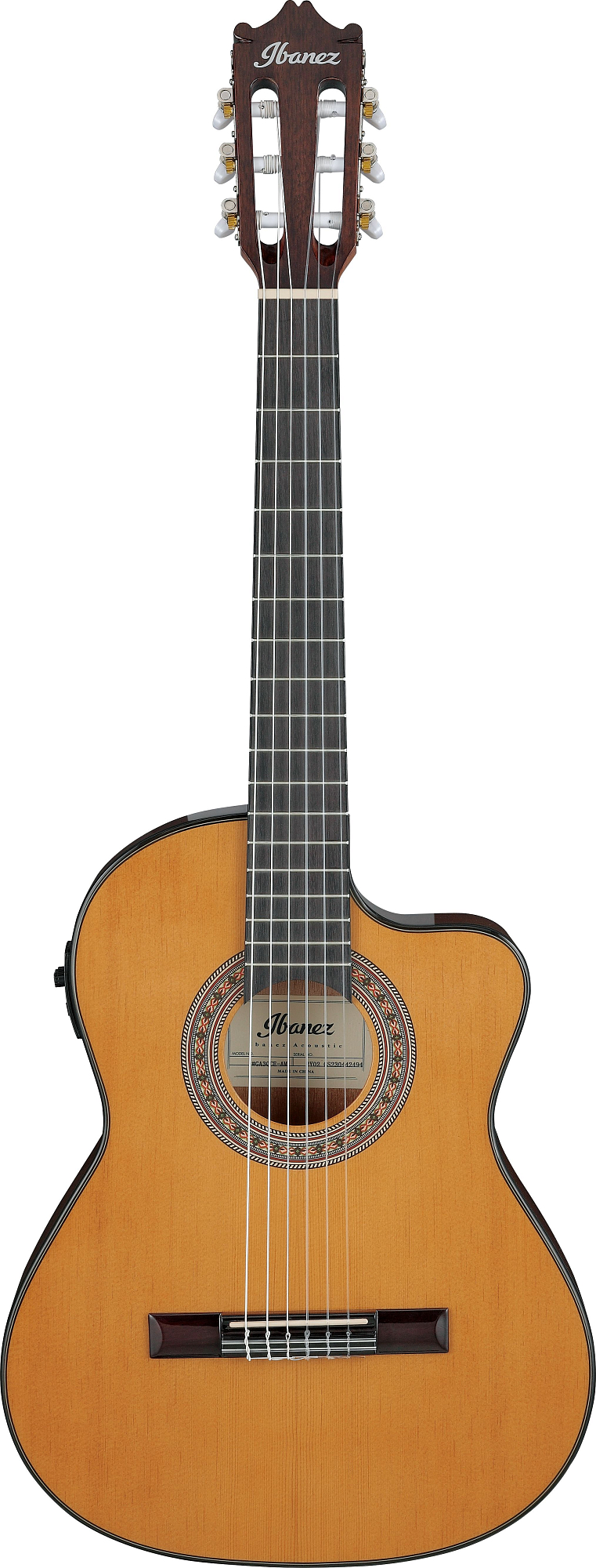 Классическая гитара Ibanez GA5TCE3Q-AM - 6