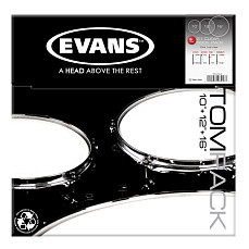 ETP-G1CLR-R G1 Clear Rock Набор пластика для том барабана (10, 12, 16), Evans