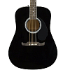 Акустическая гитара Fender Fa-125 Black - 4