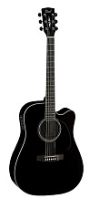 Электроакустическая гитара Cort MR710F-BLK